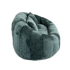Sofá biplaza bajo tipo chaise longue – Chenilla, 59 pulgadas