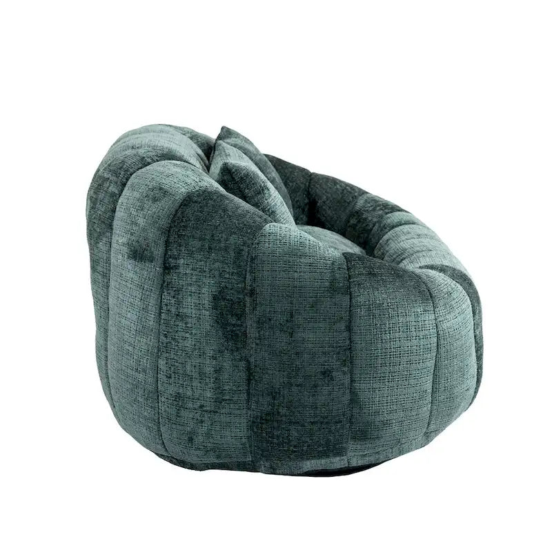 Sofá biplaza bajo tipo chaise longue – Chenilla, 59 pulgadas