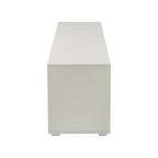 Mueble de TV de 62.99" con luces LED, armarios y estantes abiertos para televisores de hasta 65"