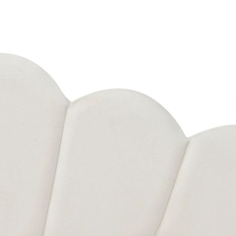 Sofá cama tapizado de tamaño completo con cama nido extraíble y tela de terciopelo
