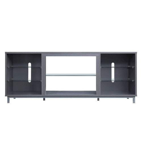 Mueble para TV de 60 pulgadas con repisas de cristal