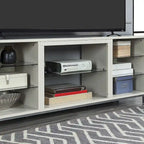 Mueble para TV de 60 pulgadas con repisas de cristal