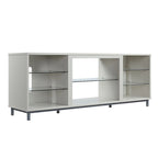Mueble para TV de 60 pulgadas con repisas de cristal