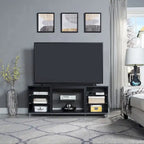 Mueble para TV de 60 pulgadas con repisas de cristal