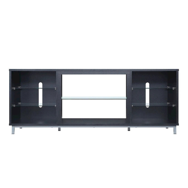 Mueble para TV de 60 pulgadas con repisas de cristal