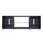 Mueble para TV de 60 pulgadas con repisas de cristal