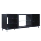Mueble para TV de 60 pulgadas con repisas de cristal