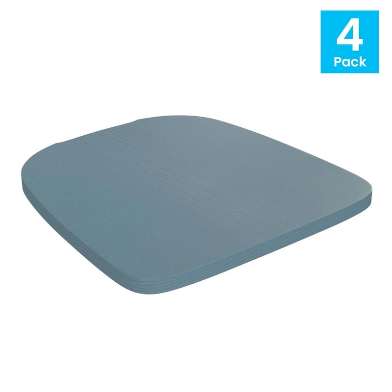 Assise de remplacement en polyrésine tout temps pour tabourets et chaises en métal