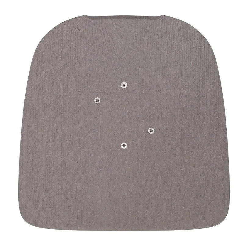 Assise de remplacement en polyrésine tout temps pour tabourets et chaises en métal