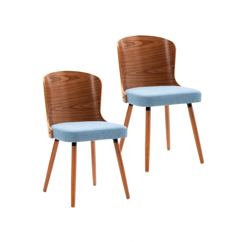 Silla de comedor sin brazos, respaldo y patas de madera de haya