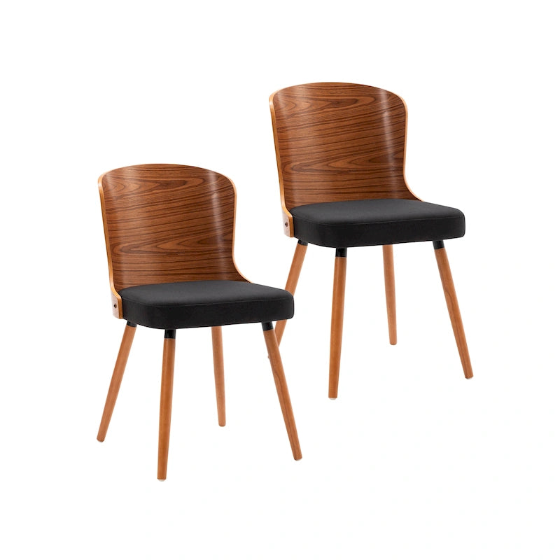 Silla de comedor sin brazos, respaldo y patas de madera de haya