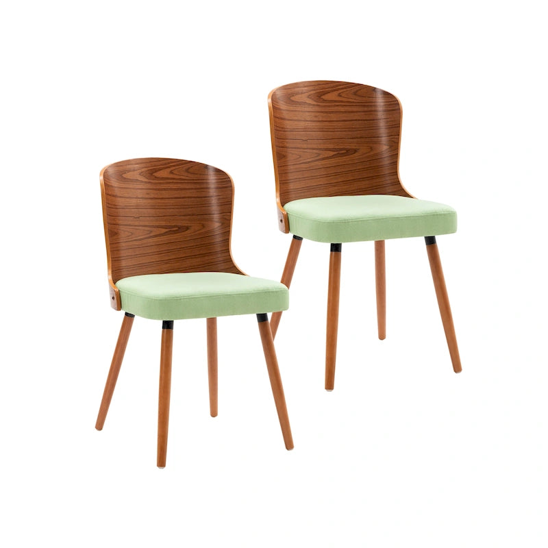 Silla de comedor sin brazos, respaldo y patas de madera de haya
