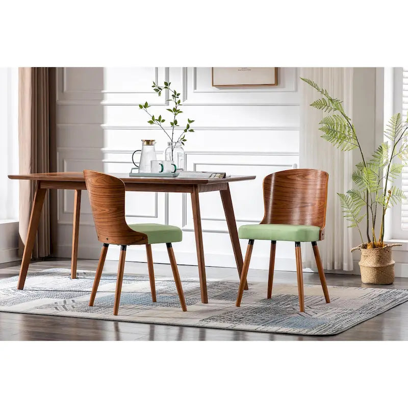 Silla de comedor sin brazos, respaldo y patas de madera de haya
