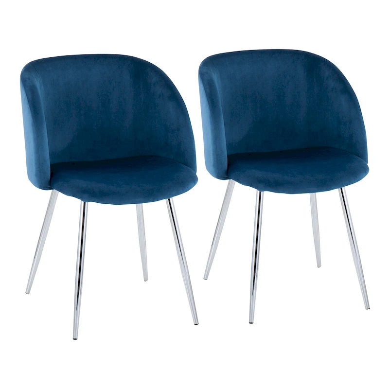 Sillas de comedor tapizadas (juego de 2)