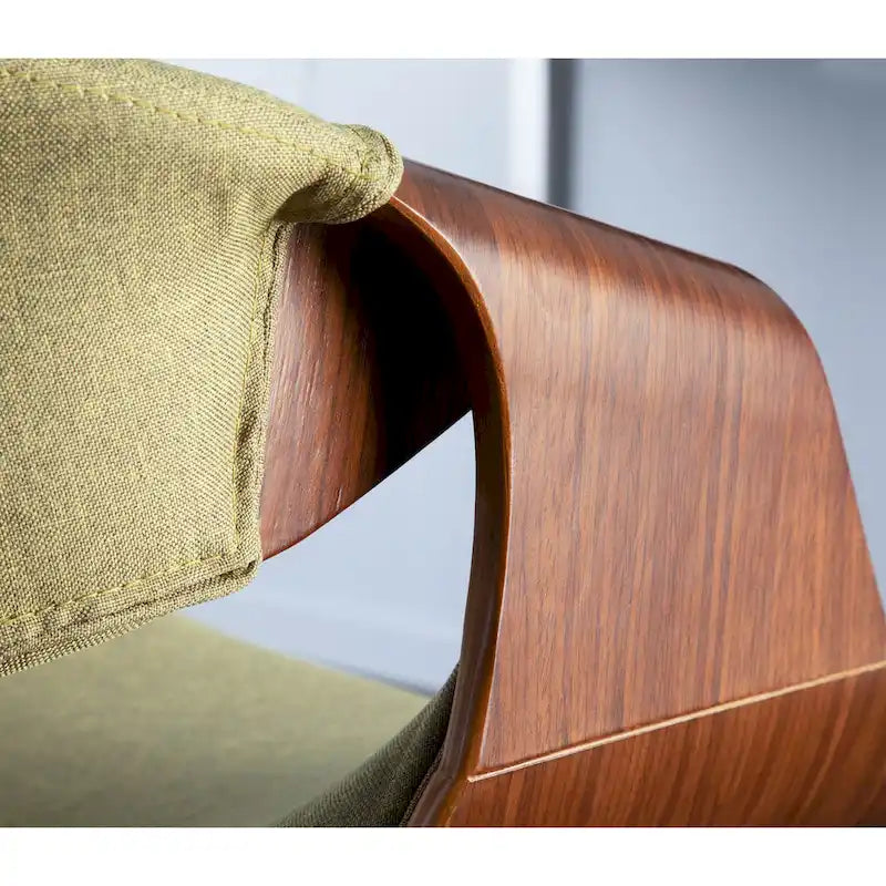 Silla decorativa de comedor con estructura cruzada