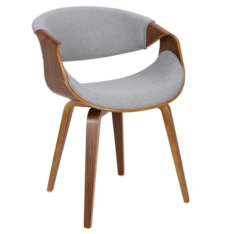Eetkamerstoel met kruisframe en accent