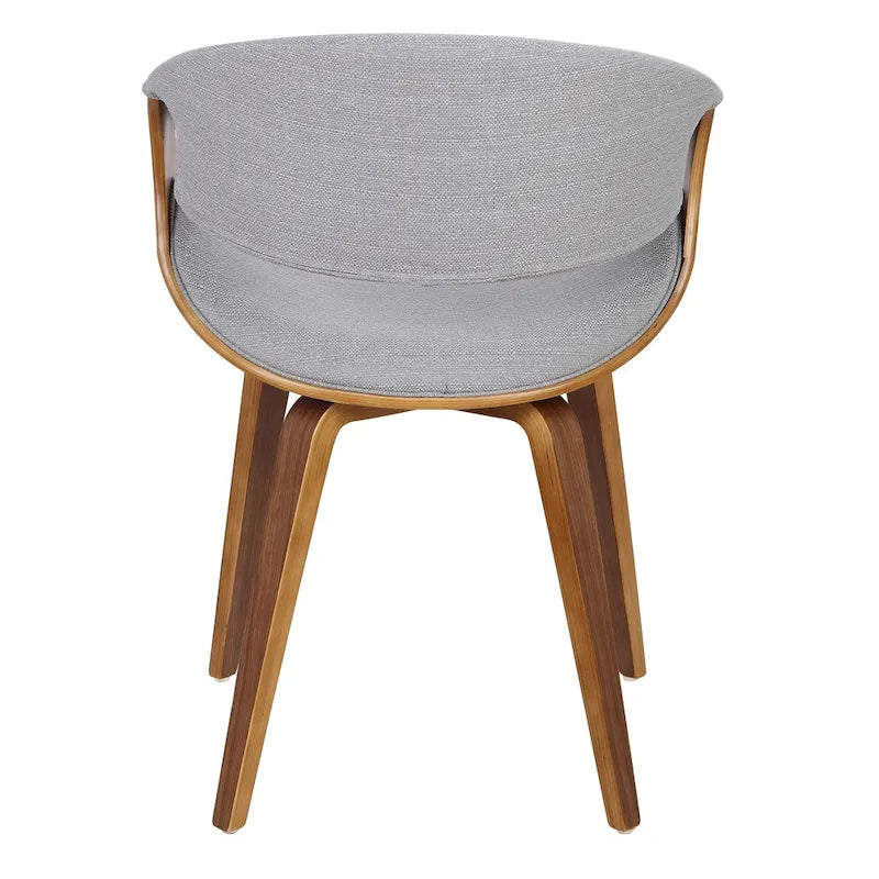 Eetkamerstoel met kruisframe en accent