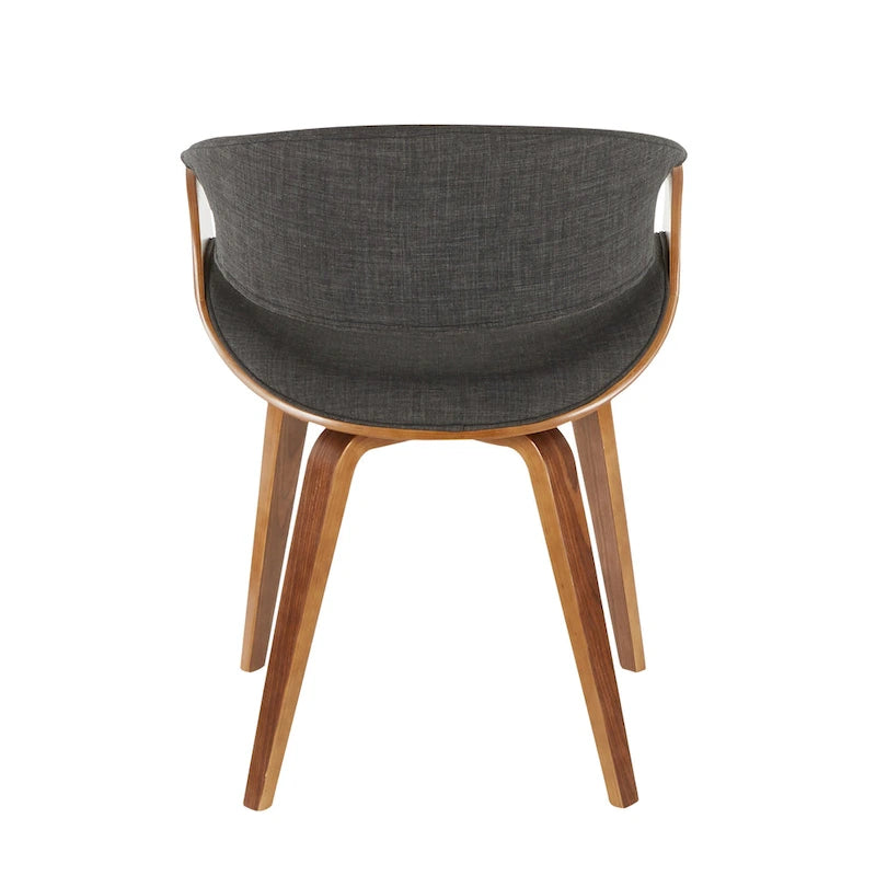 Eetkamerstoel met kruisframe en accent