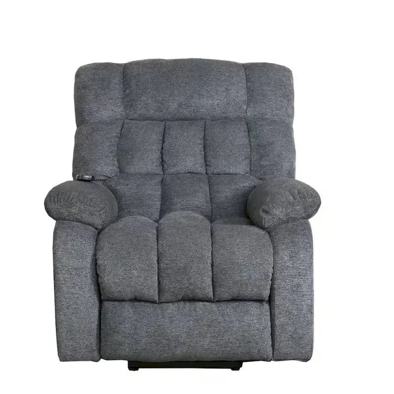 Sillón reclinable con elevador eléctrico asistido y masaje para personas mayores