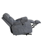 Sillón reclinable con elevador eléctrico asistido y masaje para personas mayores