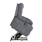 Sillón reclinable con elevador eléctrico asistido y masaje para personas mayores