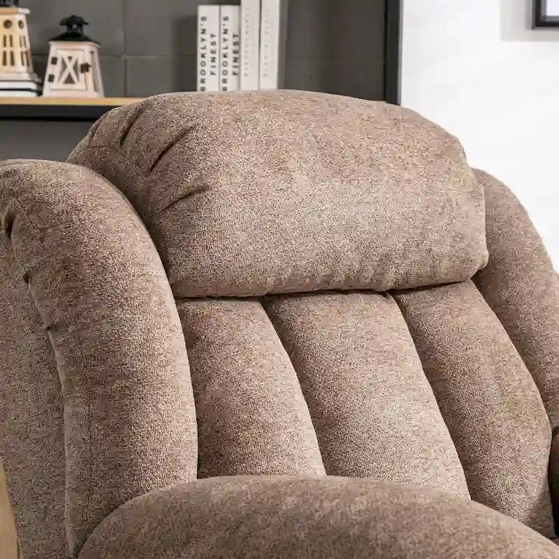 Sillón reclinable con elevador eléctrico asistido y masaje para personas mayores