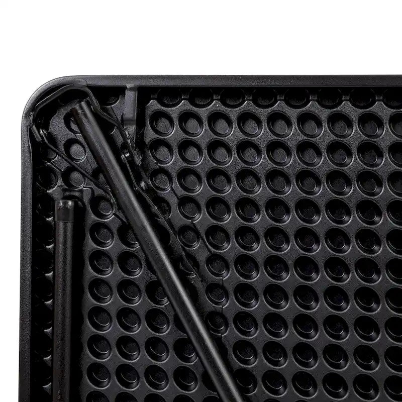 Mesa Plegable Cuadrada de Dos Pliegues con Asa de Transporte