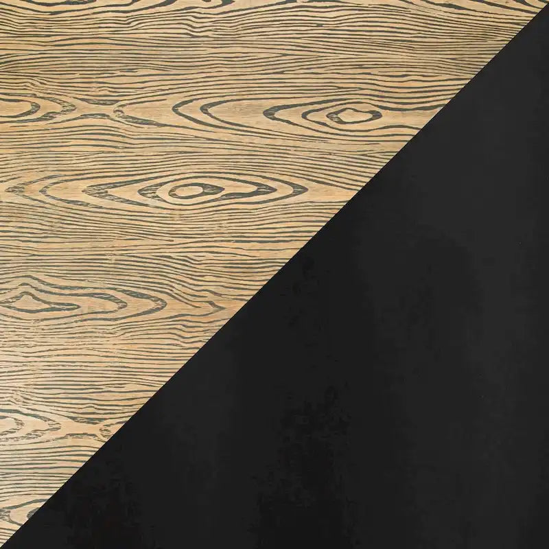 Mesa redonda ajustable de bar y comedor con tapa de madera
