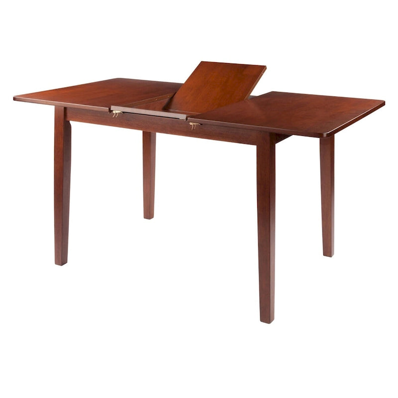 Mesa de comedor extensible con extensión de mariposa