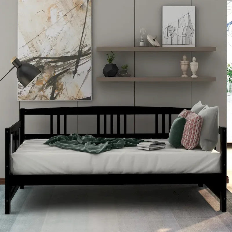 Diván moderno de madera maciza, multifuncional