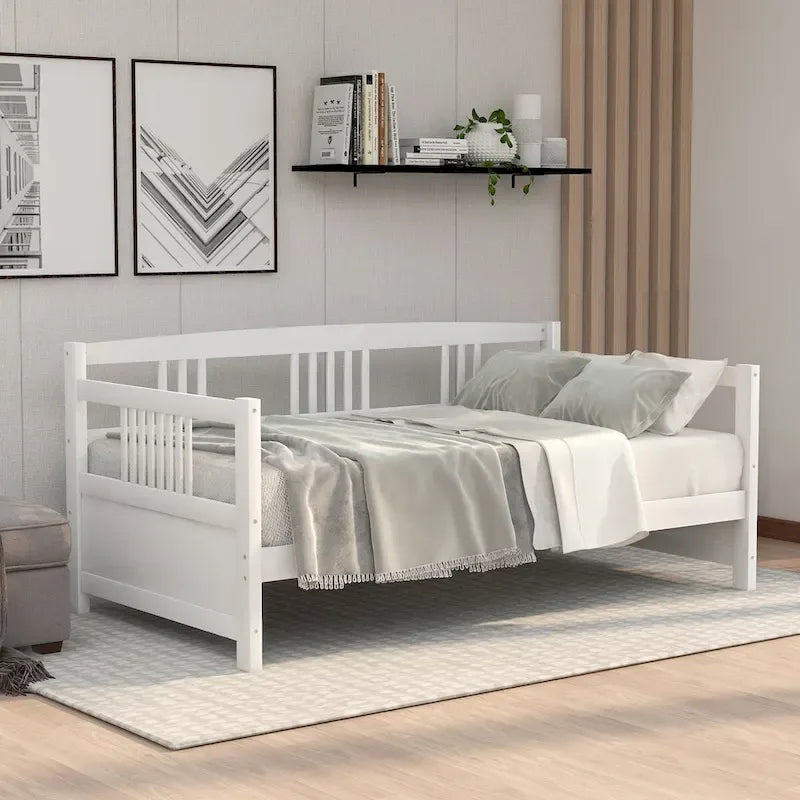 Diván moderno de madera maciza, multifuncional