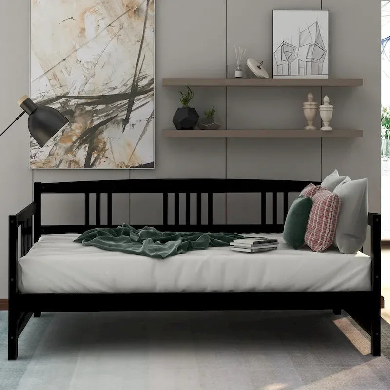 Diván moderno de madera maciza, multifuncional