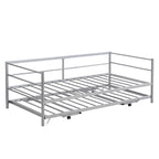 Sofá cama de metal tamaño Twin con nido ajustable