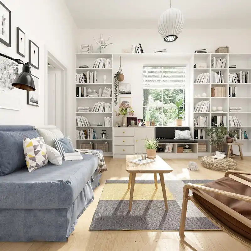 Banco para zapatos con asiento acolchado y estantes ajustables