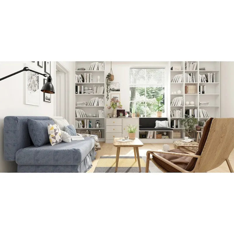Banco para zapatos con asiento acolchado y estantes ajustables