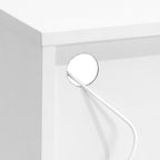 Mueble de TV con luces LED, 59.7 pulgadas de ancho x 22.6 pulgadas de alto x 16.1 pulgadas de profundidad