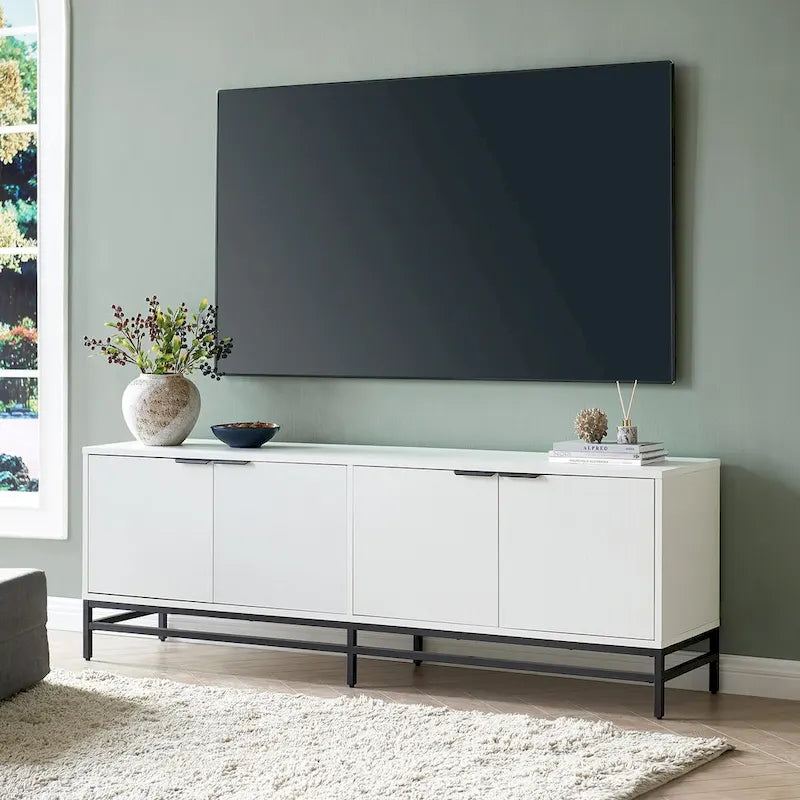 Mueble de TV rectangular para televisores de hasta 78 pulgadas - 70 pulgadas de ancho