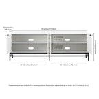 Mueble de TV rectangular para televisores de hasta 78 pulgadas - 70 pulgadas de ancho