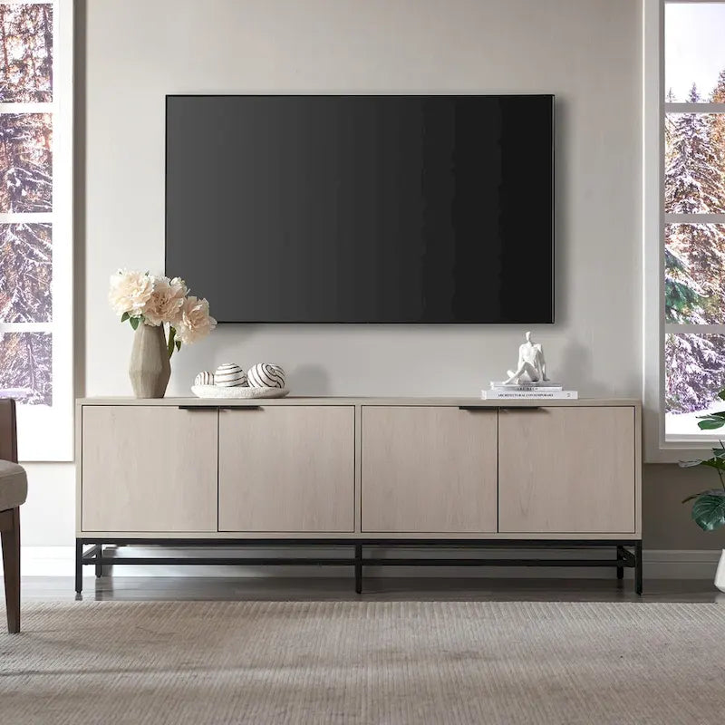 Mueble de TV rectangular para televisores de hasta 78 pulgadas - 70 pulgadas de ancho