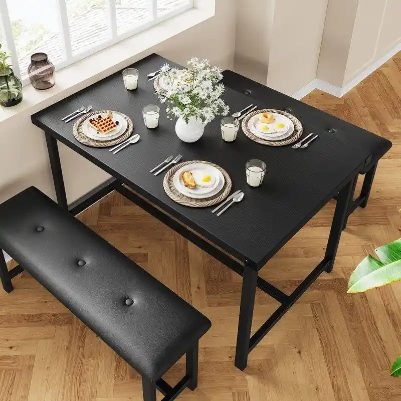 Mesa de comedor de estilo industrial