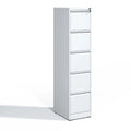 Vertikaler Metall-Aktenschrank mit 5 Schubladen und Schloss