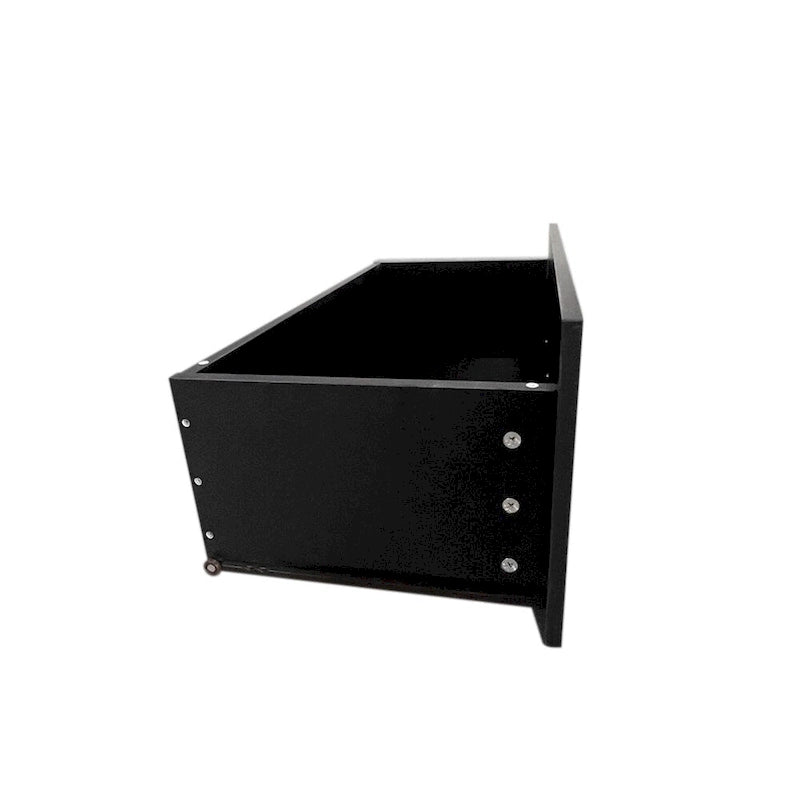 Archivador lateral de 2 cajones con soporte para impresora