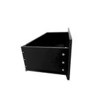 Archivador lateral de 2 cajones con soporte para impresora
