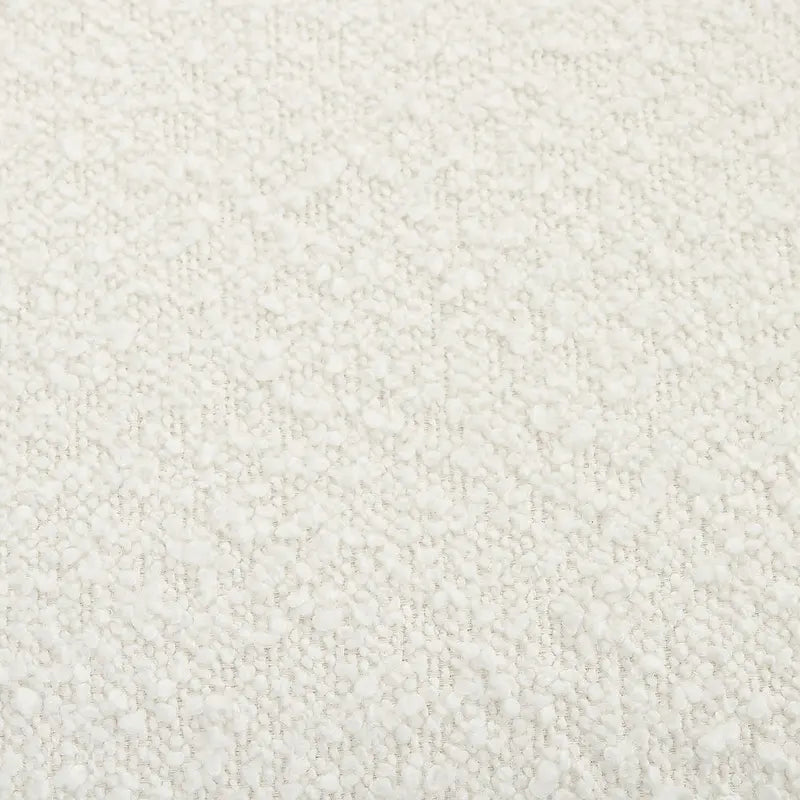 Draaibare loungestoel van bouclé
