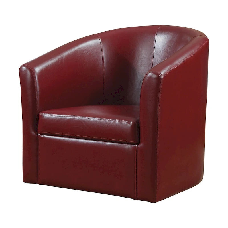 Sillón decorativo compacto - Rojo
