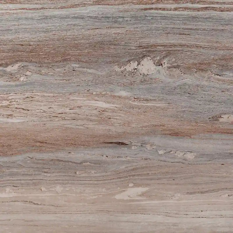 Escritorio de escritura de mármol sintético con base geométrica